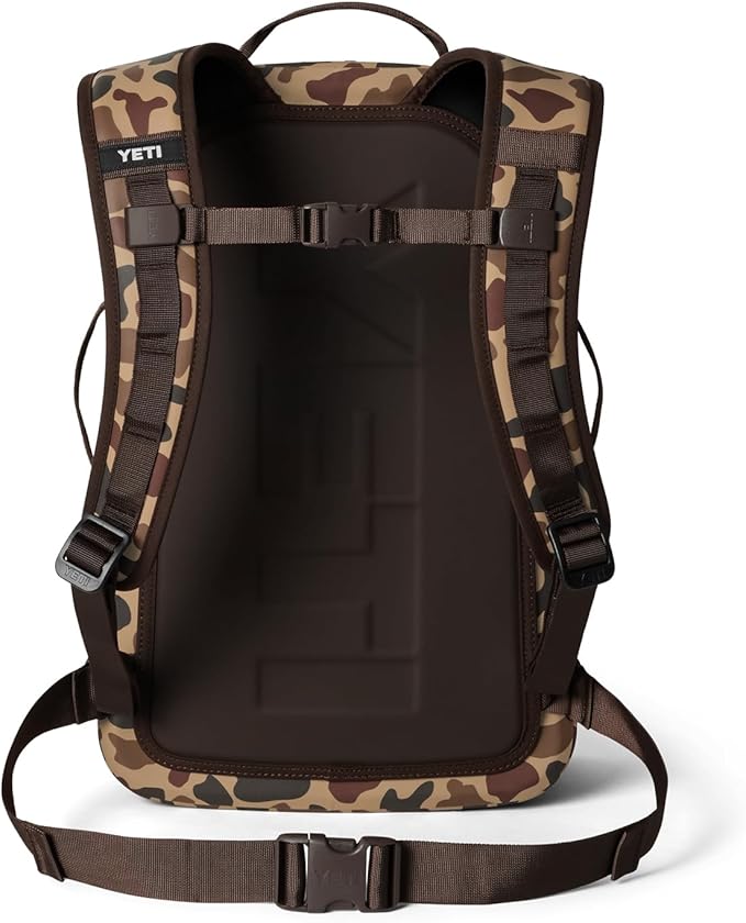 YETI Panga 28 Airtight Waterproof Submersible Backpack, Wetlands Camo