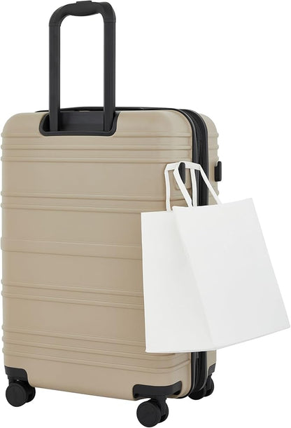 SCOTCH & SODA Rotterdam Expandable Hardside Luggage, Travertine, 3 Piece Set