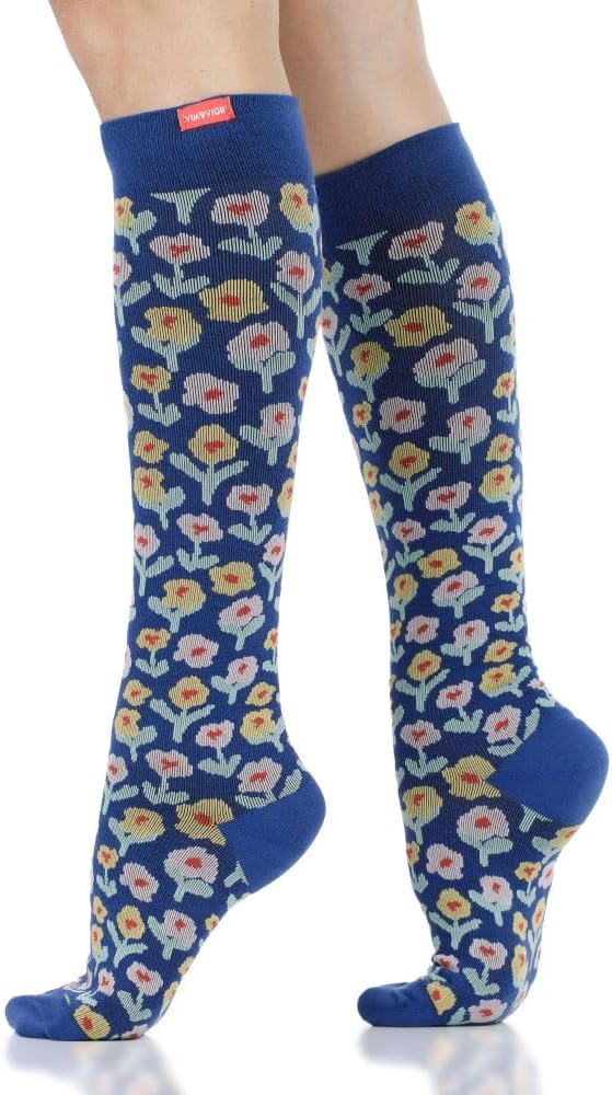 VIM & VIGR Cotton Graduated Compression Socks