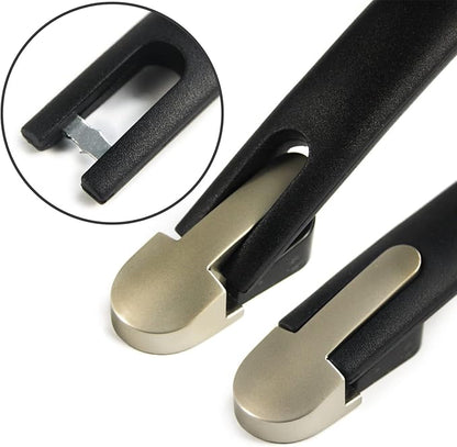 Suitcase Handle Replacement, Plastic Spare Strap Handle Grip Replacement Part Black for Luggage Case Repair (B005)