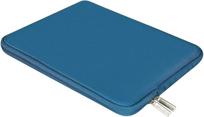 MOSISO Laptop Case 13.3 inch, 13-13.3 inch Laptop Sleeve Bag Compatible with MacBook Air/Pro 13/Pro 14 M5 M4 M3 M2 M1, HP Dell ASUS Lenovo, Neoprene Computer Sleeve Bag with Small Case, Lake Blue