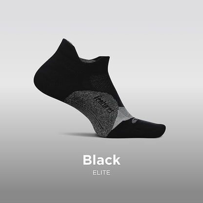 Feetures Elite Light Cushion No Show Tab Athletic Ankle Socks - Sport Sock with Targeted Compression