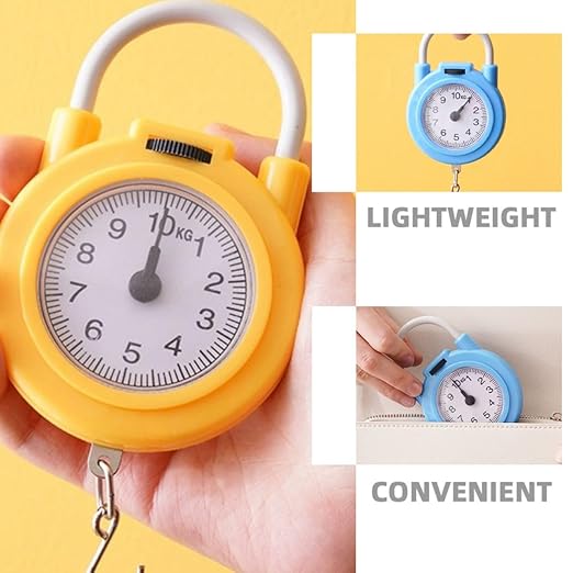 2pcs Portable Electric Spring Scale High Precision Electronic Weight Scale with Hook for Travel Outdoor Use Handheld Smart Digital Measurement Tool