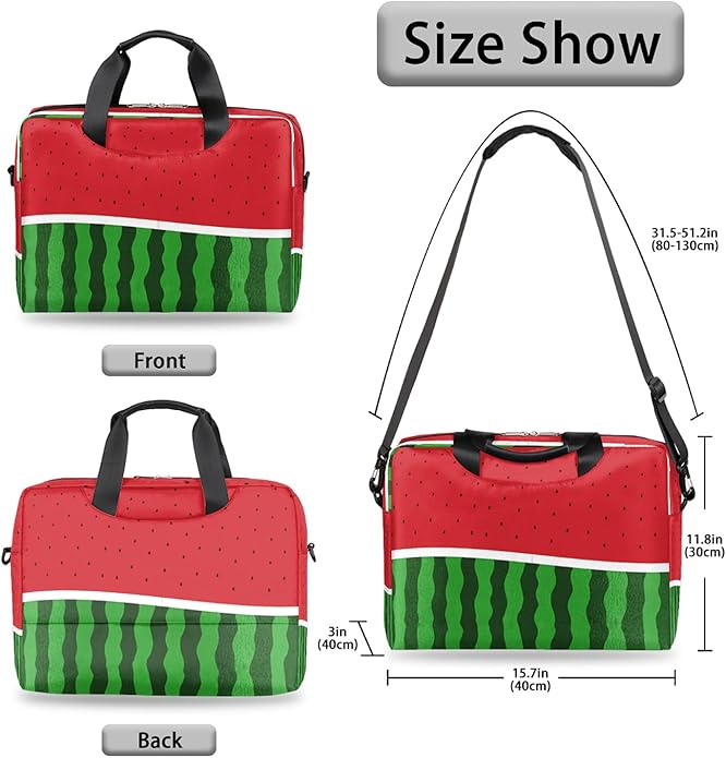 Cute Laptop Shoulder Bag for Women Men, Computer Laptop Bag Laptop Sleeve Case Laptop Satchel Briefcase Carrying Bag QA-1