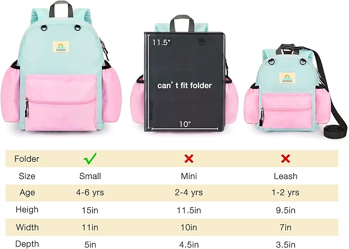 STEAMEDBUN Backpack Leash for Toddlers 1-3: Baby Backpack with Leash for Boys Girls - Anti-Lost Harness for Walking