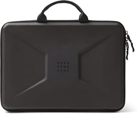 UAG Laptop Sleeve Case, Medium Sleeve, Fits Up to 13-14" Laptop, Shockproof Protective Carrying Computer Bag with Carrying Handle and Interior Accessory Pocket, Black