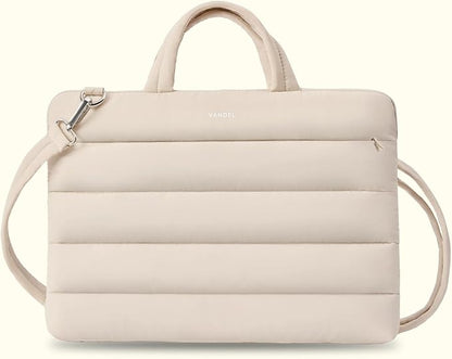 Vandel 15-16 inch Laptop Carrying Case Sleeve with Strap, Shoulder Bag with Handle, 16 in Laptop Computer Bag for Women, MacBook Air 15 Inch Carrying Case, MacBook Pro 16, 15.6 in HP, Dell Messenger