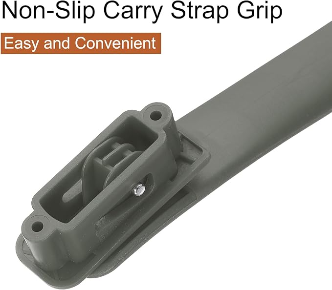 uxcell 2 Pcs Luggage Handle Replacement 8.5 Inch Suitcase Handle Carry Strap Plastic Pull Handle Grip Luggage Replacement Parts with Screws for Suitcase Box Luggage Case, Titanium Silver