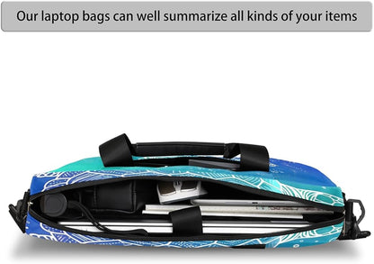 Cute Laptop Shoulder Bag for Women Men, Computer Laptop Bag Laptop Sleeve Case Laptop Satchel Briefcase Carrying Bag QA-1