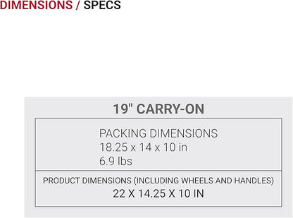 SwissGear 7366 Signature Hardside Expandable Luggage with Spinner Wheels, TSA Lock, Cup-Holder, White, Carry-On 19-Inch