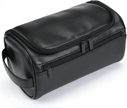 Personalized Large Toiletry Bag for Men,Minimalist Travel Toiletry Organizer Dopp Kit Water-resistant Shaving Bag for Toiletries Accessories,Ideal Chrismas Gifts For Men