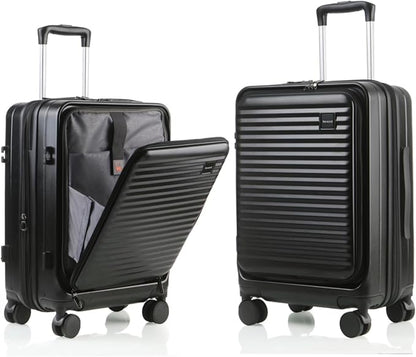 Carry On Luggage Airline Approved, 20 Inch Expandable PC Hardside Lightweight Suitcases with Spinner Wheels and TSA Lock