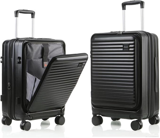 Carry On Luggage Airline Approved, 20 Inch Expandable PC Hardside Lightweight Suitcases with Spinner Wheels and TSA Lock