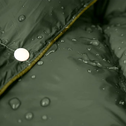 zzlamb Camping Blanket, Compact Lightweight Soft Puffy Blanket Water-Repellent, Packable Warm Quilt Down Alternative Picnic Hiking Backpacking Beach Travel RV Airplane Couch Car