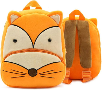 Cute Cartoon Animal Backpack Toddler School Bag for Children Baby Girls Boys(Fox)