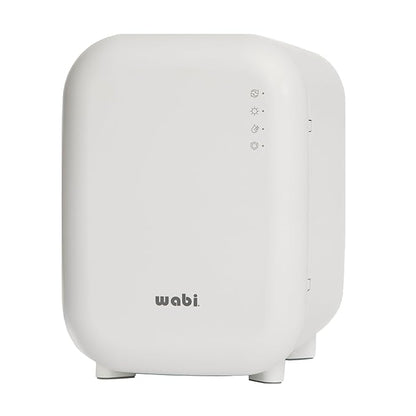 WABI UV LED 3-in-1 Sanitizer & Dryer MINI Box | Disinfect, Dry, & Store Everyday Items, Baby Feeding Gear, and Electronics | Touch Control, LED (No Mercury) | Smart Storage Mode | Fits 4-6 Baby Bottle