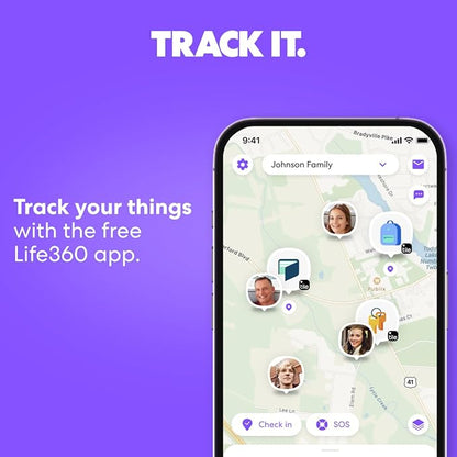 Tile by Life360 Essentials - Bluetooth Trackers & Item Locators for Keys, Wallets, Remotes & More; Easily Find All Your Things. Both iOS and Android Compatible. 4-Pack (Mates/Slim/Sticker)