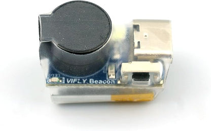 VIFLY Beacon Self-powered Drone Buzzer with Battery Lost Drone Alarm Tracker for Aerial Photography Quads, FPV Quads and Airplanes (1pc pack)