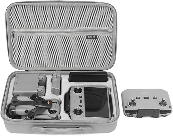Mini 5 Pro Case, EVA Carrying Case For DJI Mini 5 Pro Fly More Combo (RC-N3)/(RC2) All-in-One Portable Hard Handheld Box Bag Storage Camera Drone Body/Remote Control/Other Accessories