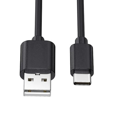 Smays USB to USB C Cable 3ft 5-Pack, Type C Phone Charger Cord Bulk, Black