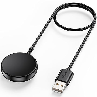 3.3FT for Samsung Galaxy Watch Charger Compatible with Watch 8/8 Classic/Ultra/7/6/6 Classic/5/5 Pro/4/4 Classic/3/Active/FE USB A Magnetic Fast Charging