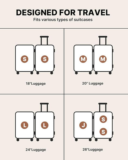 Vacuum Seal Bags for Clothing Travel, VINTAR 16 Pack Vacuum Storage Bags with Rechargeable Wireless Pump, Space Saver Bags(4 Jumbo+4 Large+4 Medium+4 Small) for Travel Luggage, Suitcase Storage