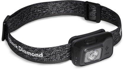 BLACK DIAMOND Astro 300-R Rechargeable Headlamp | 300 Lumens | Micro-USB Charging | Compact, Dimmable Light for Camping & Hiking | Graphite