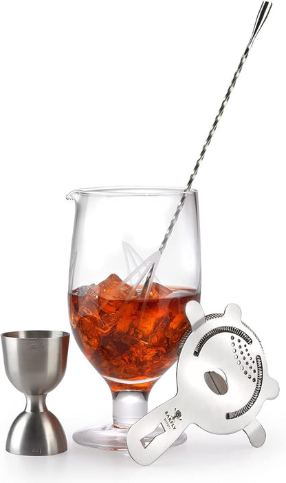 Barfly Footed Mixing Glass - 27 Oz (800 Ml)