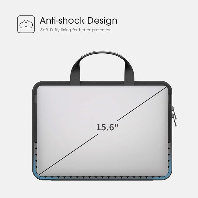Smatree Heavy Duty Hard Case Compatible with 16.2 inch MacBook Pro 2024 M4/2023 M3 A2918/A2992/A2779, MacBook Pro 2021/2019 16 inch Shoulder Bag, for Acer Aspire 5/Predator Helios 300/Nitro 5