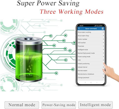 Magnetic GPS Tracker for Vehicles Tracking Device for Cars Hidden Long Battery Life Car Tracker Device Hidden for Trailer Motorcycle Truck Fleet GPS Tracker One Month Subscription Included
