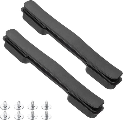 uxcell 2 Pcs Luggage Handle Replacement 8.5 Inch Plastic Strap Black