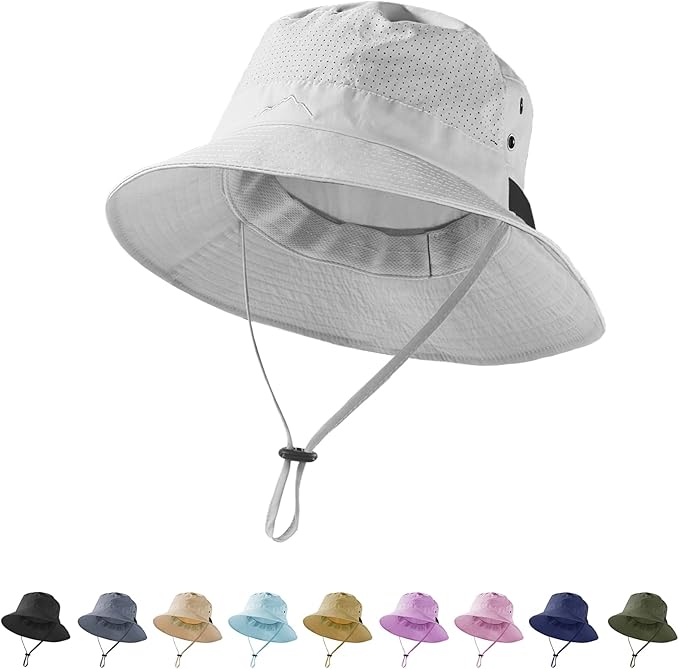 Sun Bucket Hat for Men Women Fishing Beach Safari Hats for Golf Hiking Hunting Outdoor UPF 50+