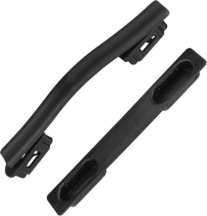 Suitcase Handle Replacement, Plastic Spare Strap Handle Grip Replacement Part Black for Luggage Case Repair (B110)