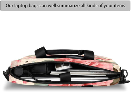 Laptop Bag Bohemian Mandala Laptop Satchel Briefcase Adjustable shoulder Carrying for MacBook Pro 16 inch