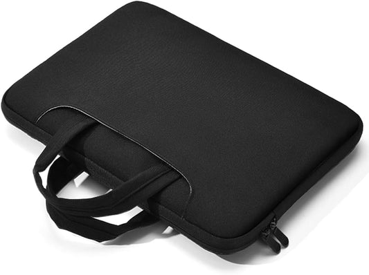 Slim Business Laptop Sleeve, Lightweight Protective Case with Handle & Pockets for 14/15.6" Laptops