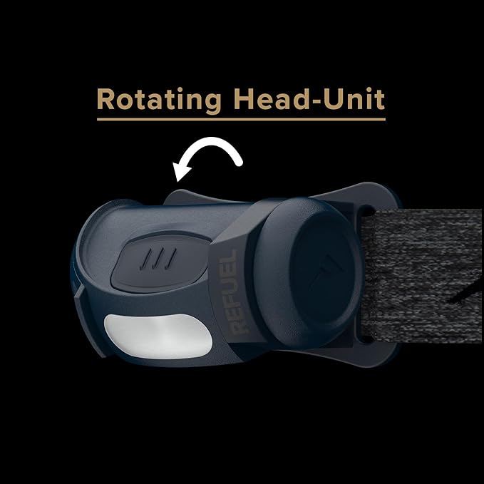 Princeton Tec Refuel 300 Headlamps, White Led, 300 Lumens, Blue/Dark Blue, RF23-BL/DB
