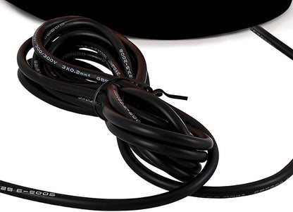 12-24V Amber LED Strobe Light Magnetic, 10 ft Straight Cord, 360°Rotating & Flashing Emergency Lights for Vehicles, Warning Beacon Lamp for Car Truck Tractor Forklift Golf Cart SUV UTV