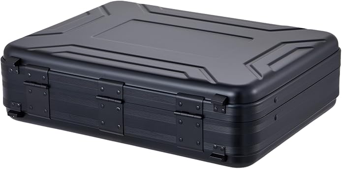 Business Aluminum Laptop Briefcase Combination Lock Lawyer Brief Case Hard Shell File Box