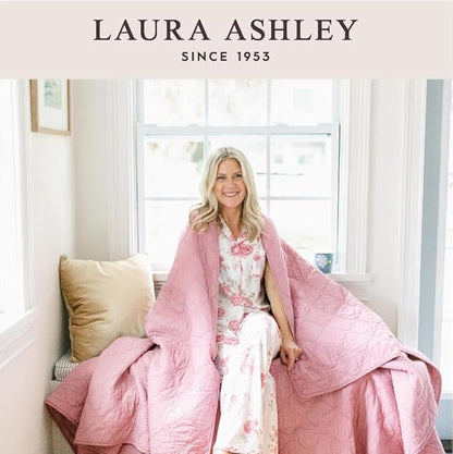Laura Ashley Ladies Spa Rugged Slippers With Memory Foam Insole