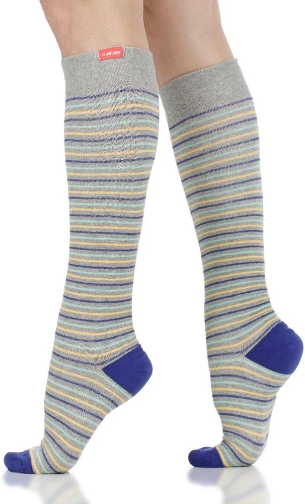 VIM & VIGR Cotton Graduated Compression Socks