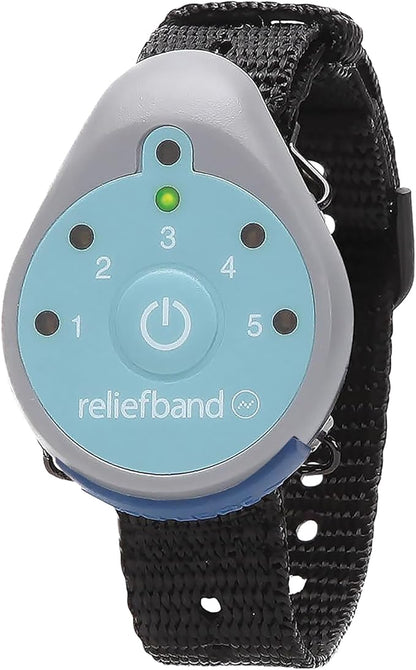Reliefband Classic Anti-Nausea Wristband for Motion Sickness, Morning Sickness, Travel, Sea Sickness & Vomiting Relief - Motion Sickness Wristband FDA Cleared Drug-Free, Fast-Acting Nausea Relief Band