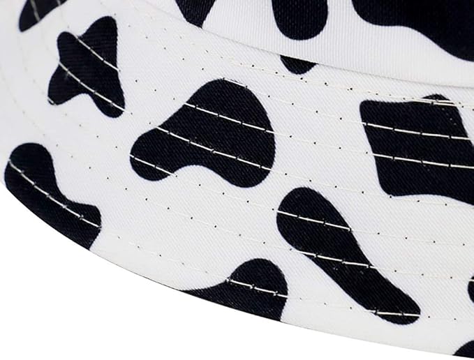XYIYI Cute Bucket Hat Beach Fisherman Hats for Women, Reversible Double-Side-Wear