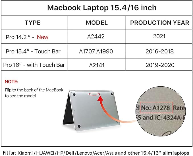 Top Grain Leather 15.4" Slim Laptop Sleeve Case Bag, Vintage Design with 2 Zip Pocket, Handmade, Compatible with MacBook Pro 15.4" Retina 2.6GHz ThinkPad 15.6" & Other PC, Coffee 15.4 Inch