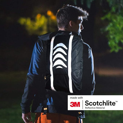 Salzmann 3M Reflective Backpack Cover | High Visibility, Waterproof & Weatherproof | Ideal for Cycling, Running & Hiking