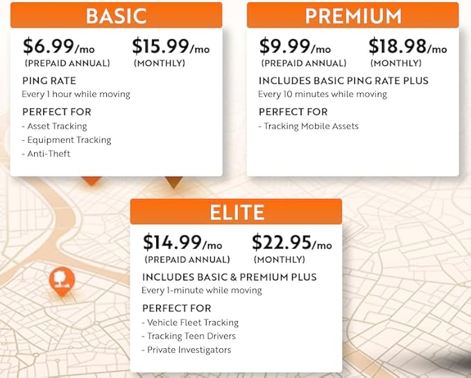 Trak-4 GPS Tracker for Vehicles, Assets, Equipment. Long Battery Life, Waterproof, Global Tracking. Low-Cost Subscription Required.