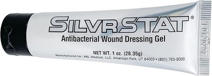 SilvrSTAT First Aid Kit Gel, 32 PPM Silver Healing Wound Dressing Gel, SilverSol Ag₄O₄ Particles, 1 oz