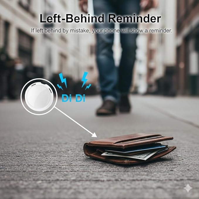 GPS Tracker for Vehicles Work with Find My (iOS Only) Real Time Global No Subscription No Monthly Fee Mini Hidden Car Tracker Device Smart Locator Tracking Tags with Magnetic Case for Kids Pets Bag