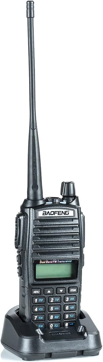 BaoFeng UV-82HP High Power Dual Band Radio: 136-174mhz (VHF) 400-520mhz (UHF) Amateur (Ham) Portable Two-Way