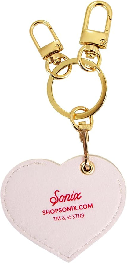 Sonix Keychain Case Compatible with Apple AirTag | Protective AirTag Cover Keychain | Strawberry Shortcake Berry Besties