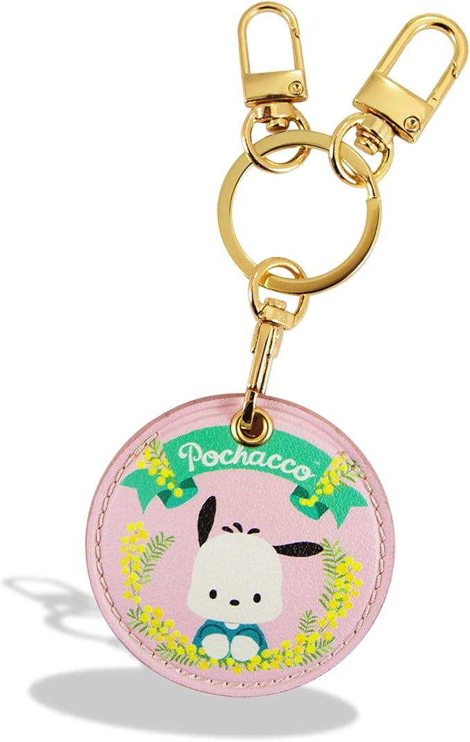 Sonix x Sanrio Keychain Case Compatible with Apple AirTag | Protective Cover Keychain | Hello Kitty & Friends - Floral Pochacco